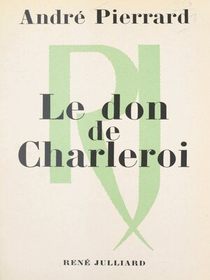 cover image of Le don de Charleroi